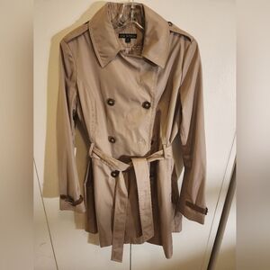 Preloved Women's Tan Trench Coat